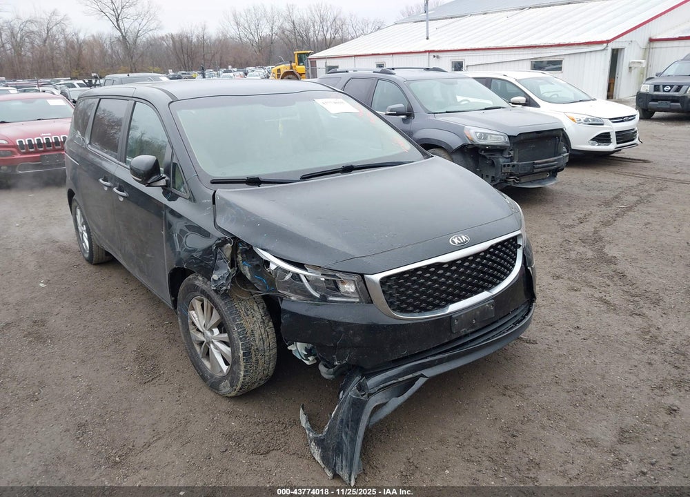 2017 KIA SEDONA LX VIN: KNDMB5C16H6241244