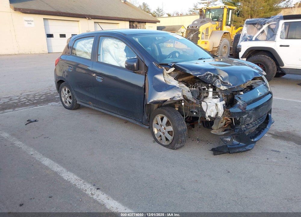 2015 MITSUBISHI MIRAGE ES VIN: ML32A4HJ0FH009806