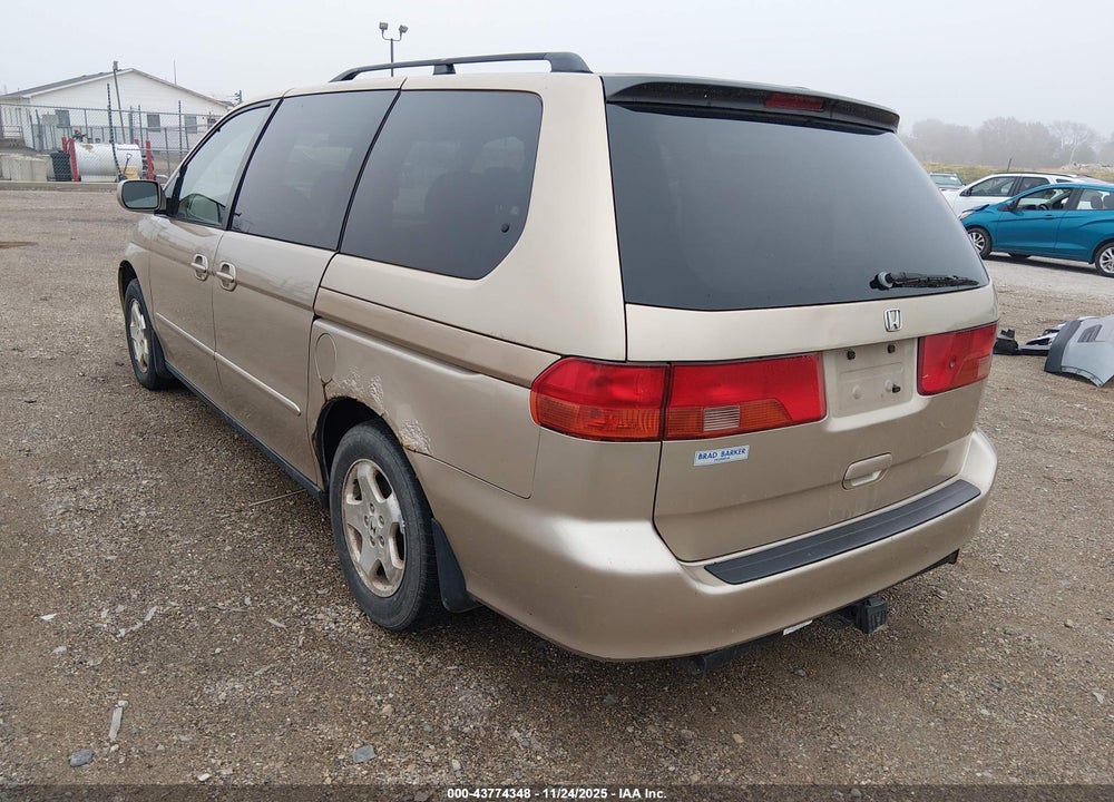 2000 HONDA ODYSSEY EX VIN: 2HKRL1869YH621331