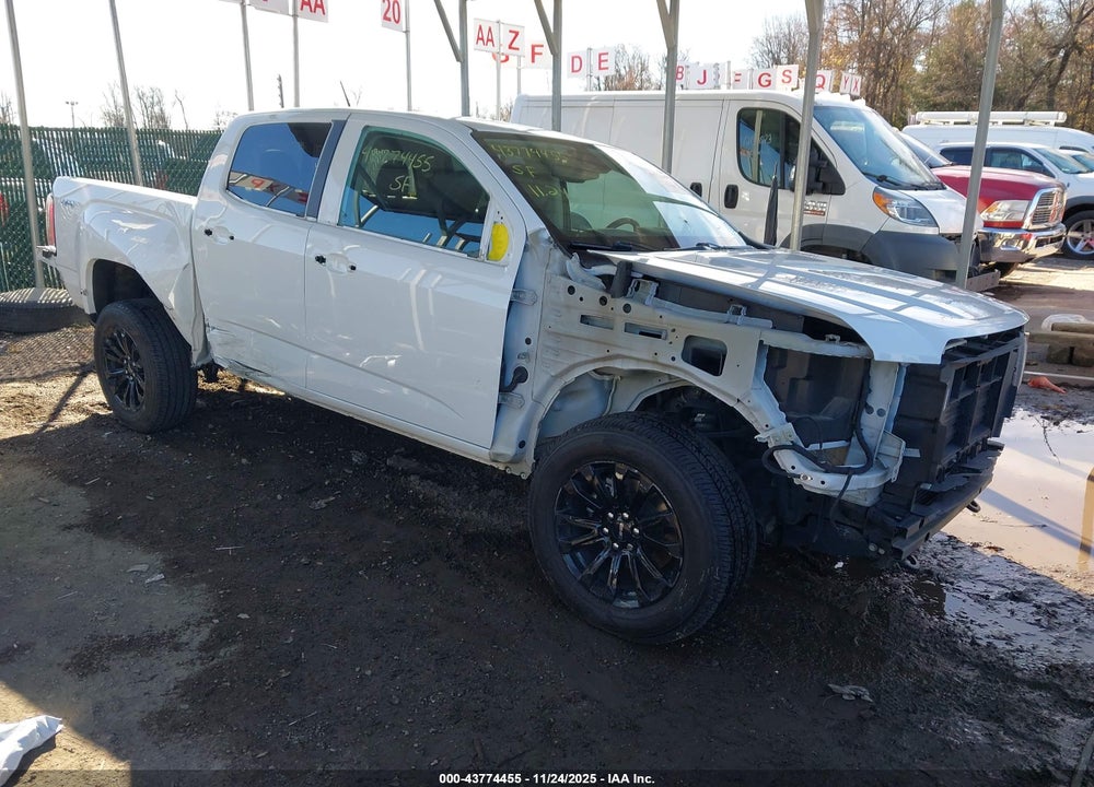 2021 GMC CANYON 4WD  SHORT BOX ELEVATION VIN: 1GTG6CEN9M1271206