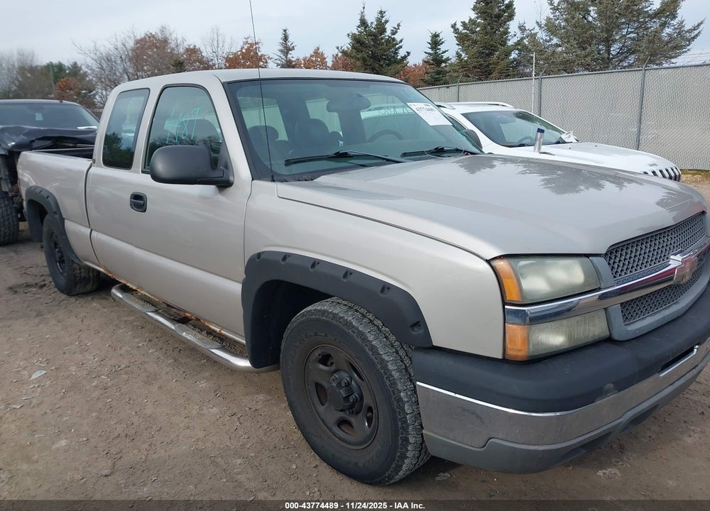 2004 CHEVROLET SILVERADO 1500 WORK TRUCK VIN: 1GCEC19X24Z327195