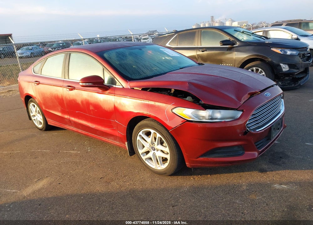 2014 FORD FUSION SE VIN: 3FA6P0HD6ER316237