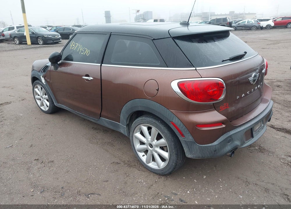2014 MINI PACEMAN COOPER S VIN: WMWSS5C56EWN49680