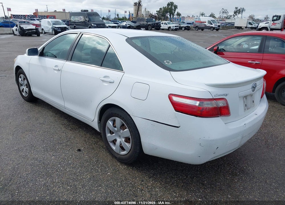 2007 TOYOTA CAMRY LE VIN: 4T1BE46K47U657912