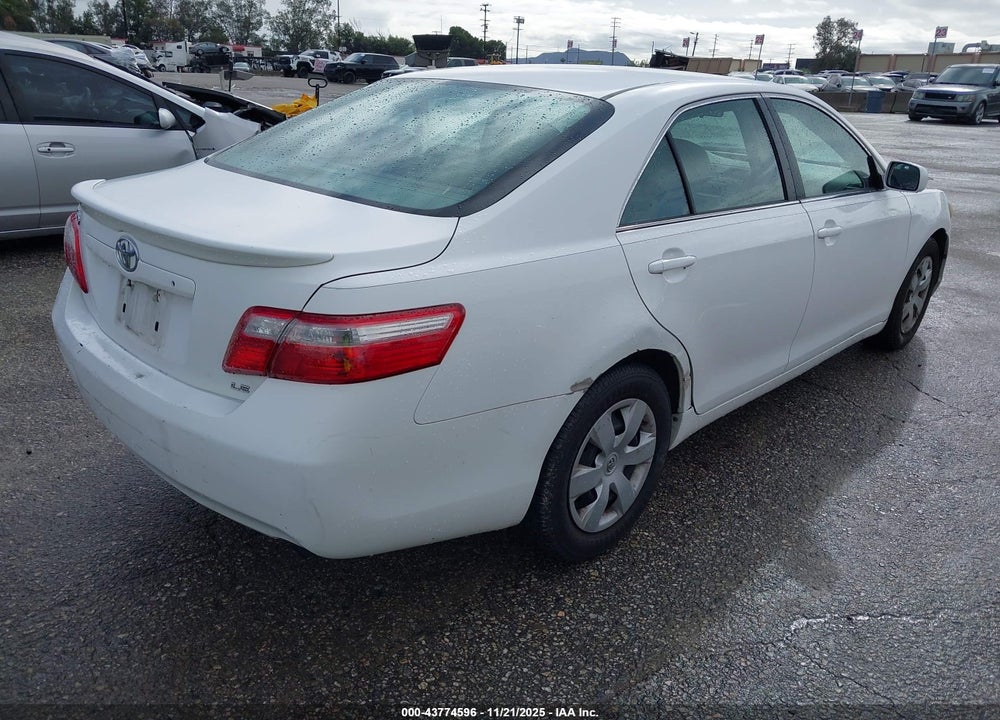 2007 TOYOTA CAMRY LE VIN: 4T1BE46K47U657912