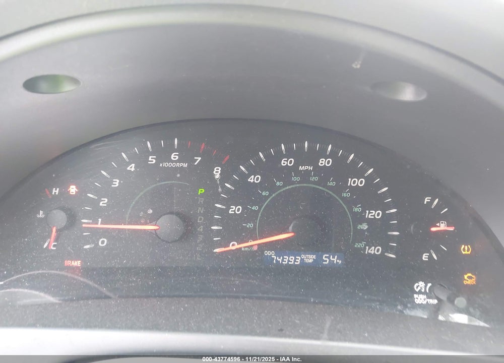 2007 TOYOTA CAMRY LE VIN: 4T1BE46K47U657912