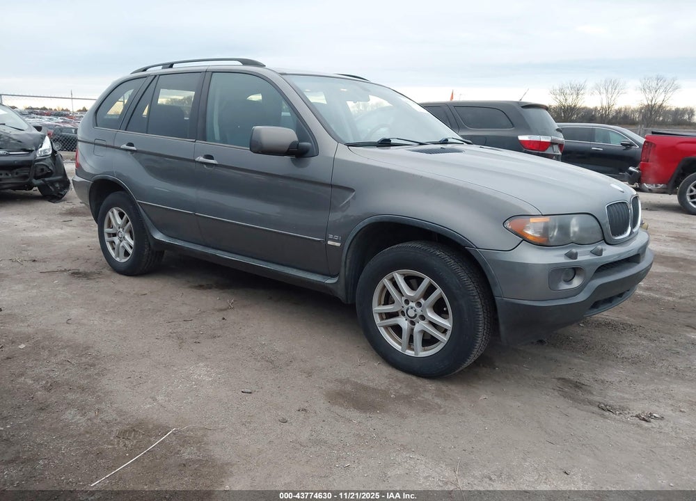 2006 BMW X5 3.0I VIN: 5UXFA13596LY30583