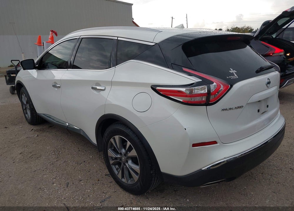 2015 NISSAN MURANO SL VIN: 5N1AZ2MG5FN232145