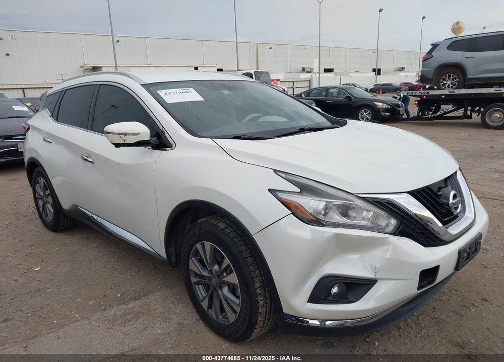 2015 NISSAN MURANO SL VIN: 5N1AZ2MG5FN232145