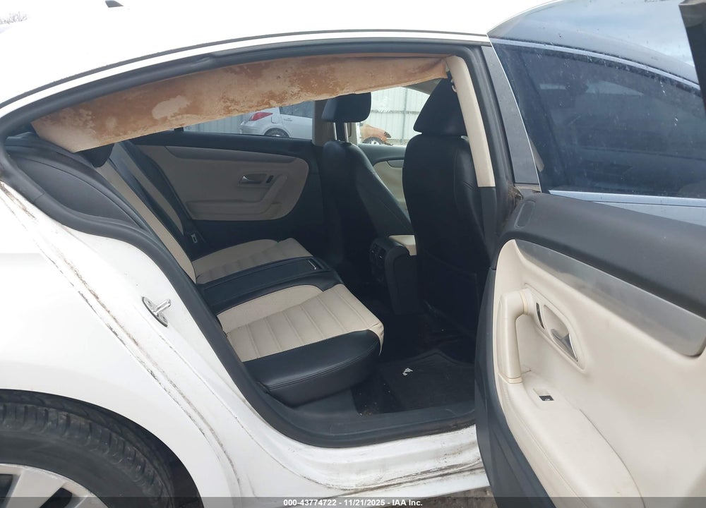 2012 VOLKSWAGEN CC SPORT VIN: WVWMP7AN6CE536121