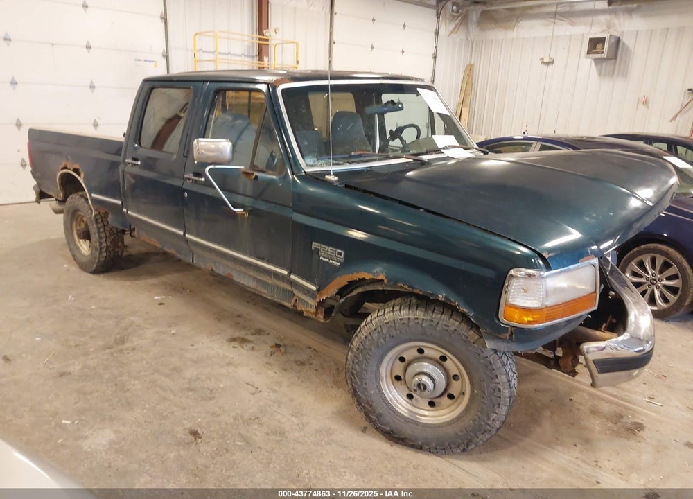 1997 FORD F-250 XL VIN: 1FTHW26F1VEB86182