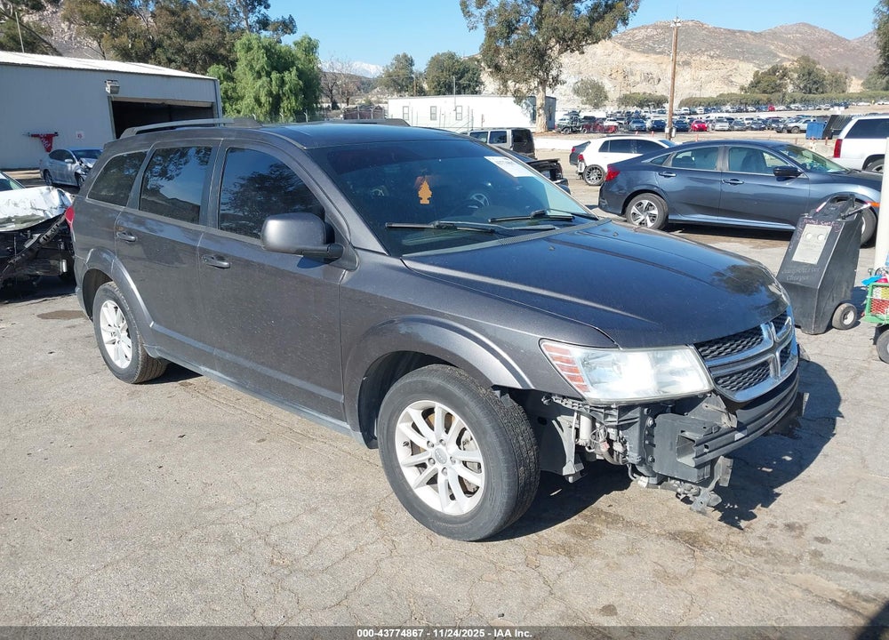 2016 DODGE JOURNEY SXT VIN: 3C4PDCBB1GT237810