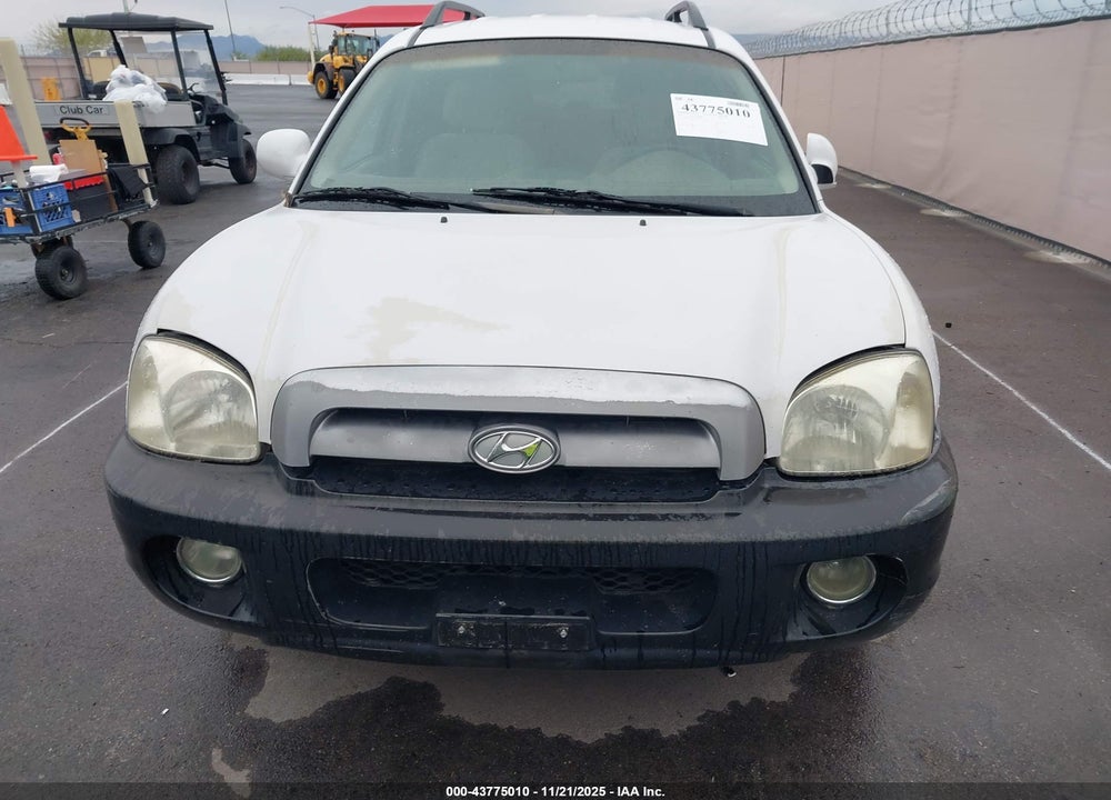 2005 HYUNDAI SANTA FE GLS VIN: KM8SC13D75U946581