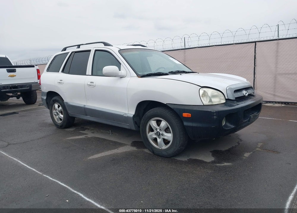 2005 HYUNDAI SANTA FE GLS VIN: KM8SC13D75U946581