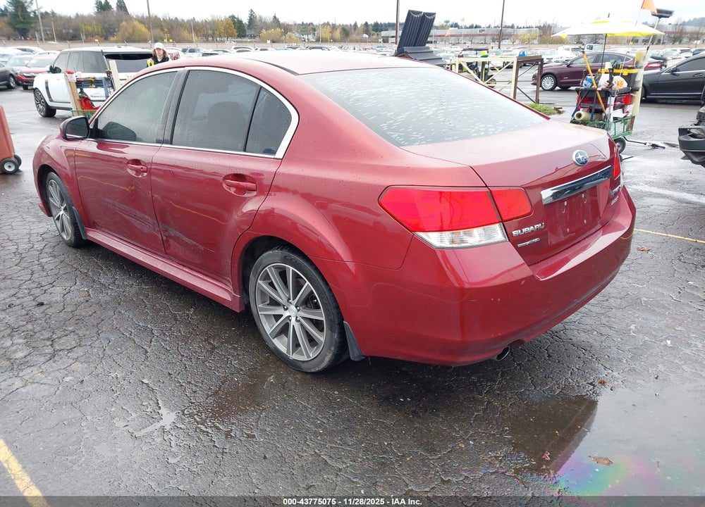 2013 SUBARU LEGACY 2.5 I SPORT VIN: 4S3BMBG67D3042026