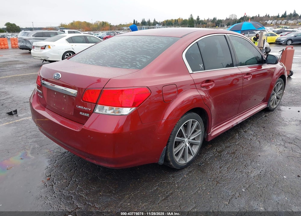 2013 SUBARU LEGACY 2.5 I SPORT VIN: 4S3BMBG67D3042026