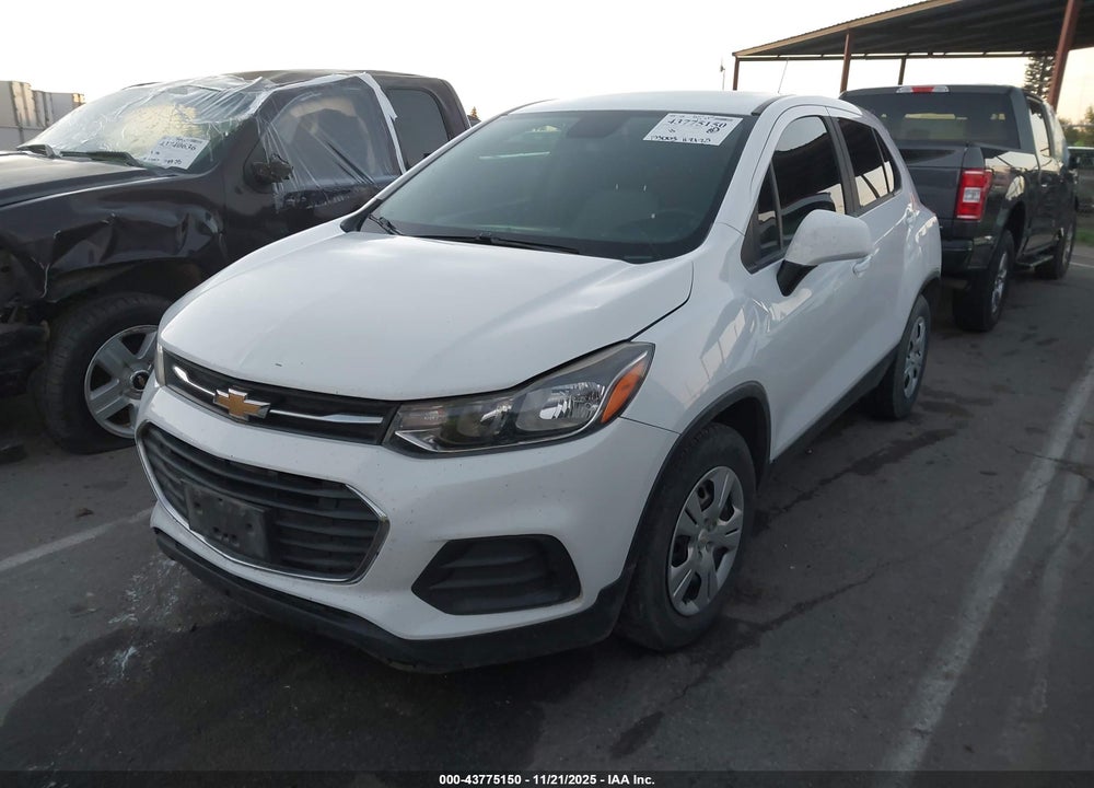 2017 CHEVROLET TRAX LS VIN: KL7CJKSB6HB086027