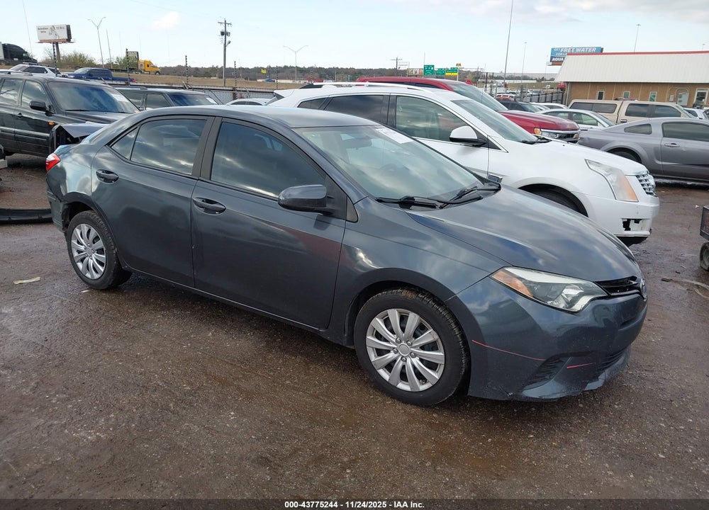 2014 TOYOTA COROLLA LE VIN: 2T1BURHE6EC005931