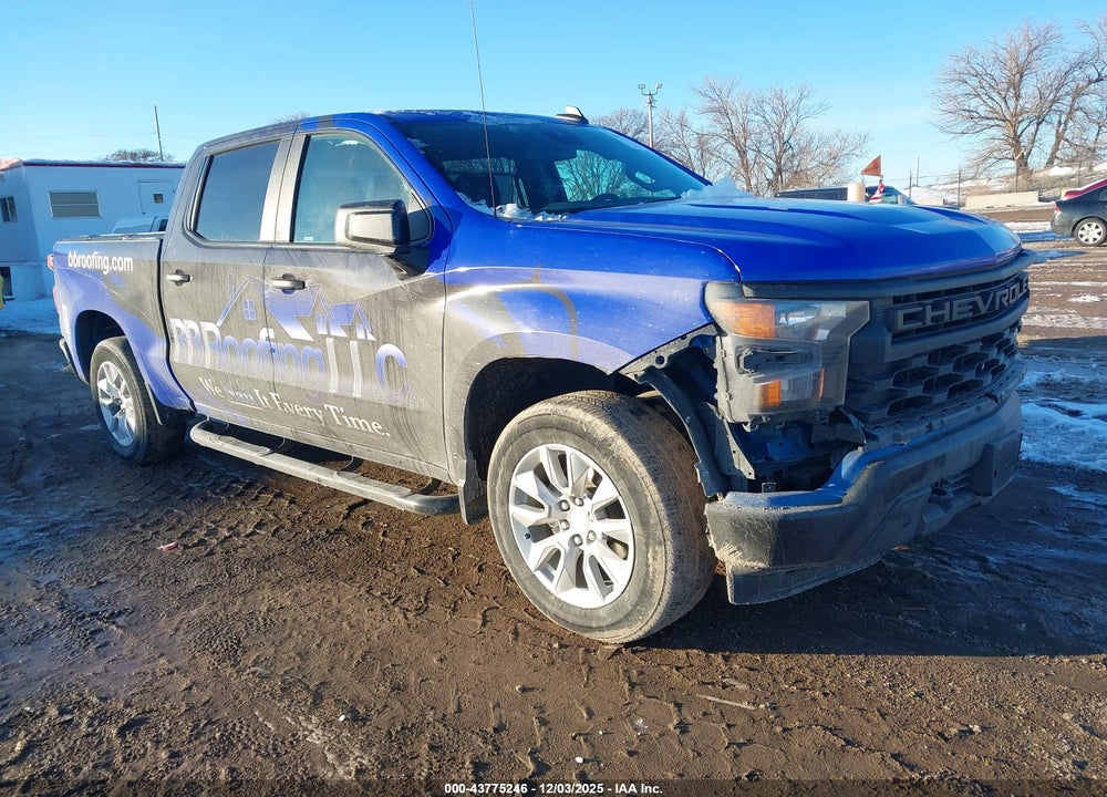 2024 CHEVROLET SILVERADO 1500 4WD  SHORT BED CUSTOM VIN: 3GCPDBEK6RG294019