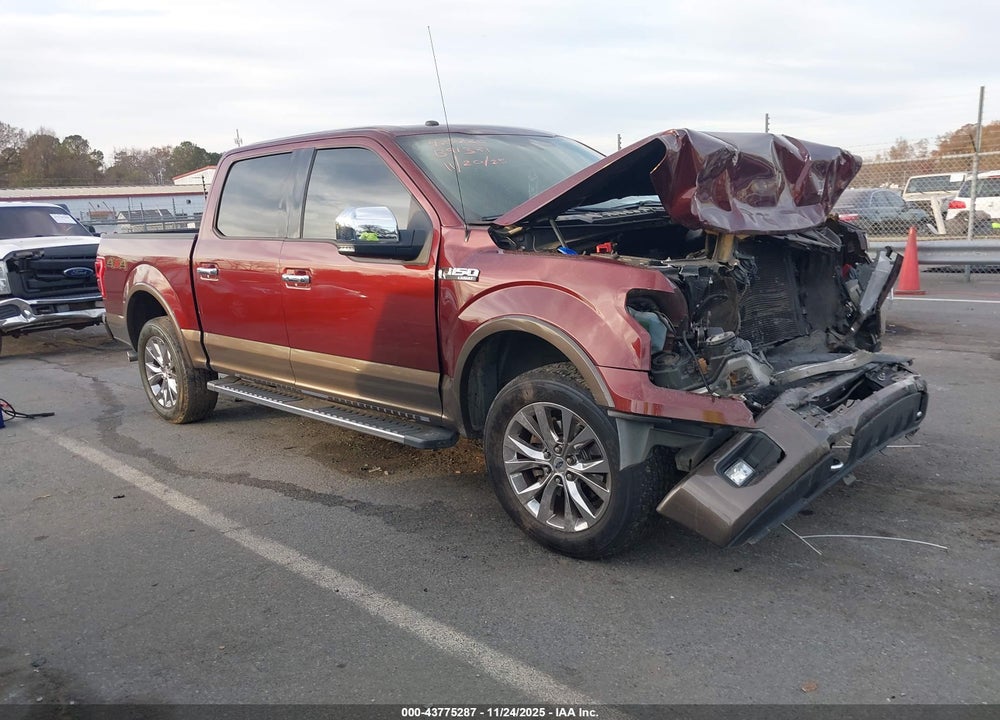 2016 FORD F-150 LARIAT VIN: 1FTEW1EF5GFB91381