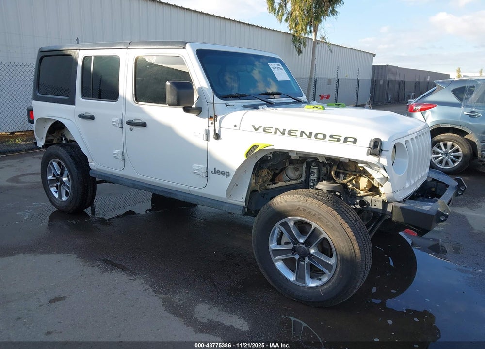 2018 JEEP WRANGLER UNLIMITED SPORT 4X4 VIN: 1C4HJXDG6JW154386