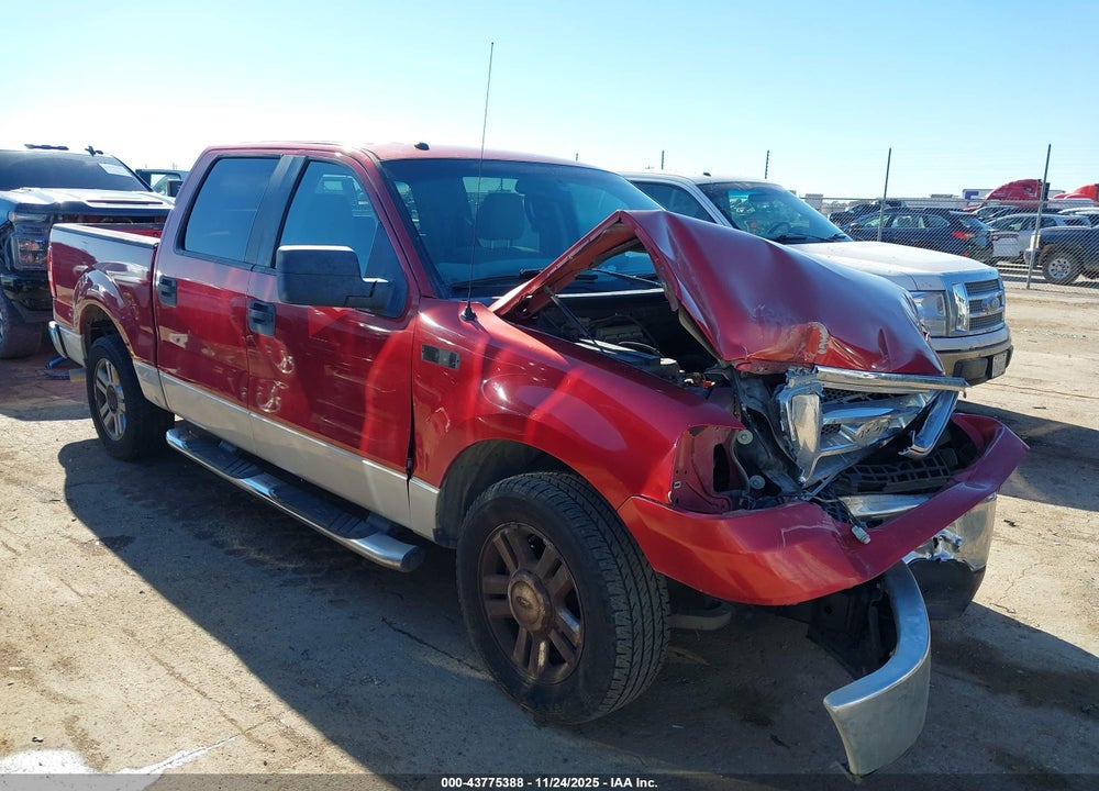 2008 FORD F-150 60TH ANNIVERSARY/FX2/XL/XLT VIN: 1FTRW12W98FB29778