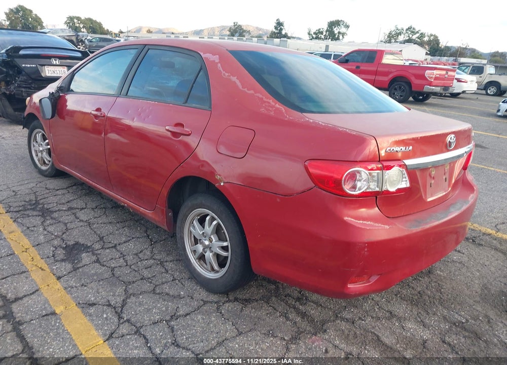 2011 TOYOTA COROLLA LE VIN: JTDBU4EE0B9128469