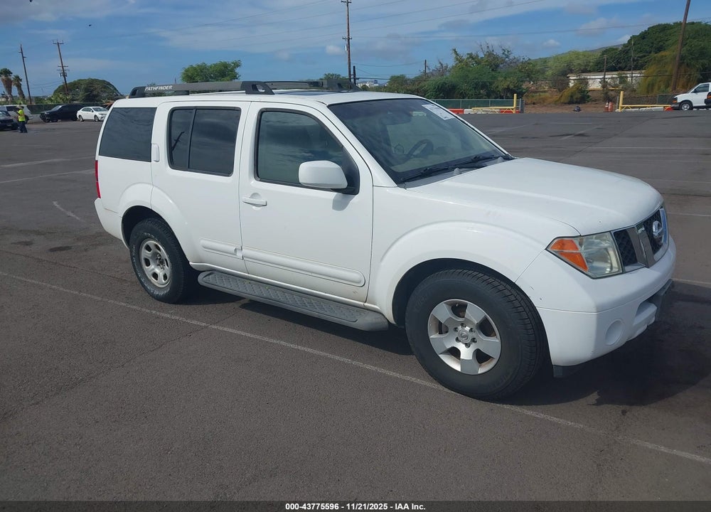 2006 NISSAN PATHFINDER SE VIN: 5N1AR18U96C641979