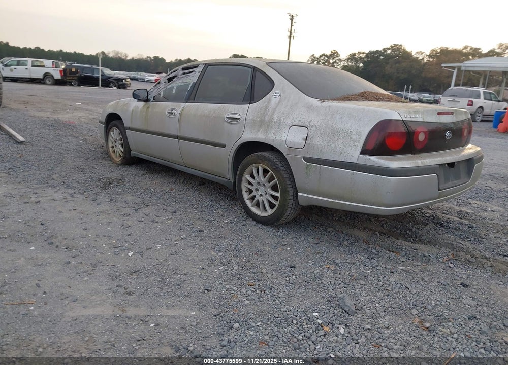 2004 CHEVROLET IMPALA VIN: 2G1WF52E349401674