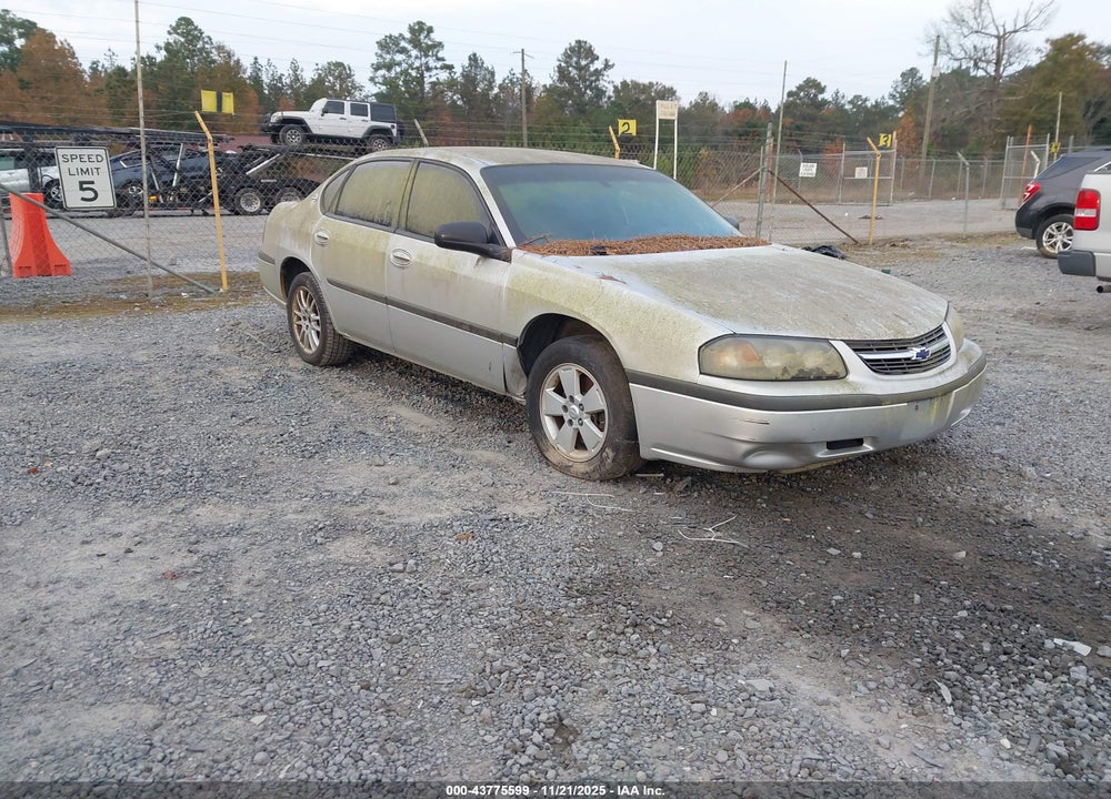 2004 CHEVROLET IMPALA VIN: 2G1WF52E349401674