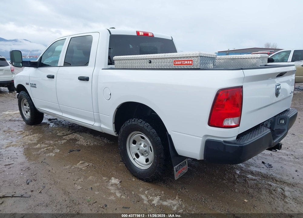 2018 RAM 1500 TRADESMAN  4X4 5'7 BOX VIN: 1C6RR7KT0JS163550