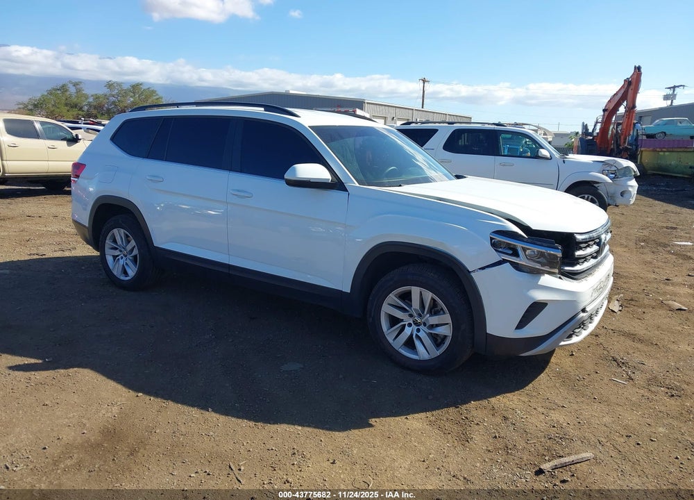 2021 VOLKSWAGEN ATLAS 2.0T S VIN: 1V2AP2CA8MC607282