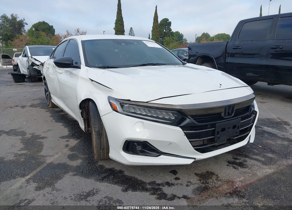 2022 HONDA ACCORD SPORT VIN: 1HGCV1F34NA083005