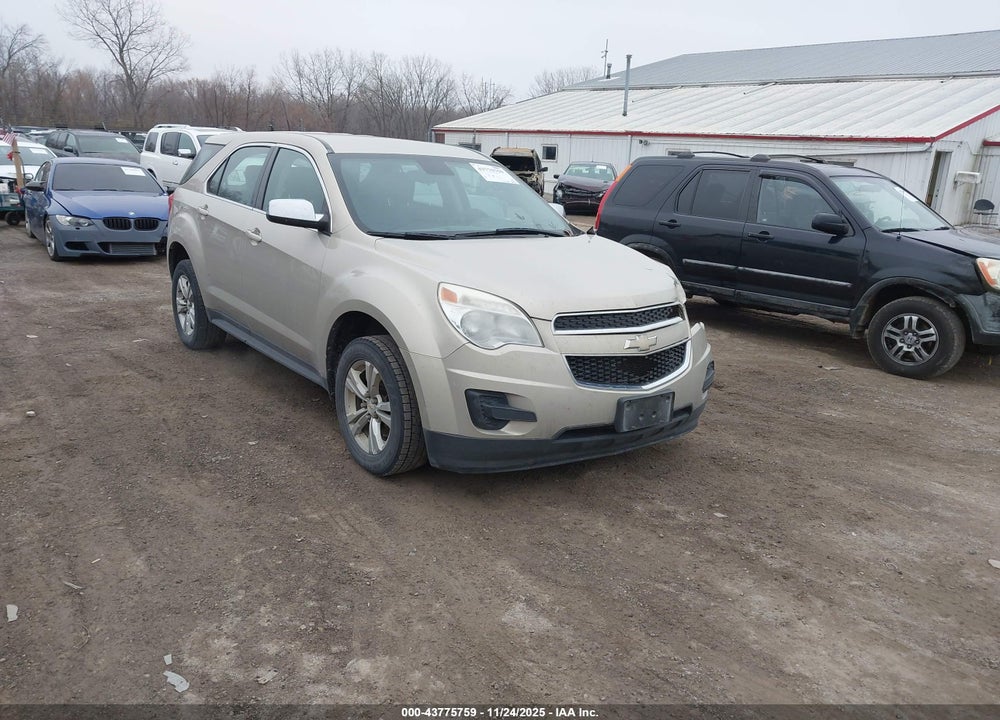 2012 CHEVROLET EQUINOX LS VIN: 2GNALBEK3C1236286