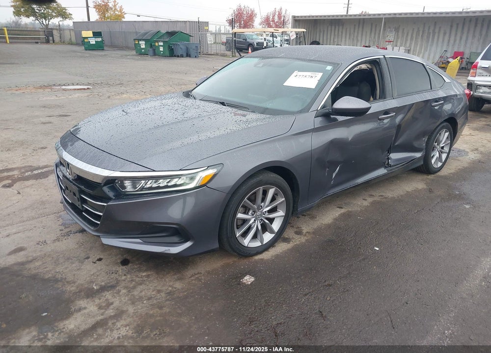2022 HONDA ACCORD LX VIN: 1HGCV1F12NA011203