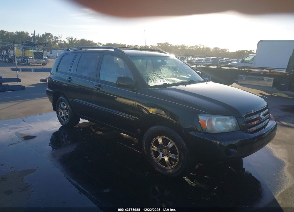 2005 TOYOTA HIGHLANDER V6 VIN: JTEDP21A750057783
