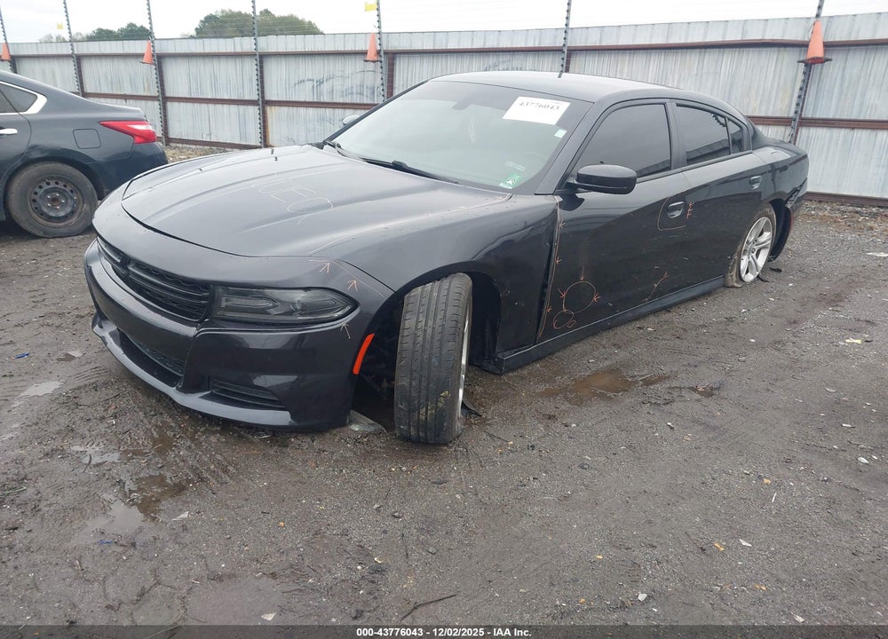2019 DODGE CHARGER SXT RWD VIN: 2C3CDXBG5KH658128