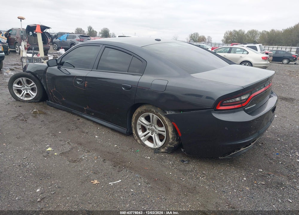 2019 DODGE CHARGER SXT RWD VIN: 2C3CDXBG5KH658128