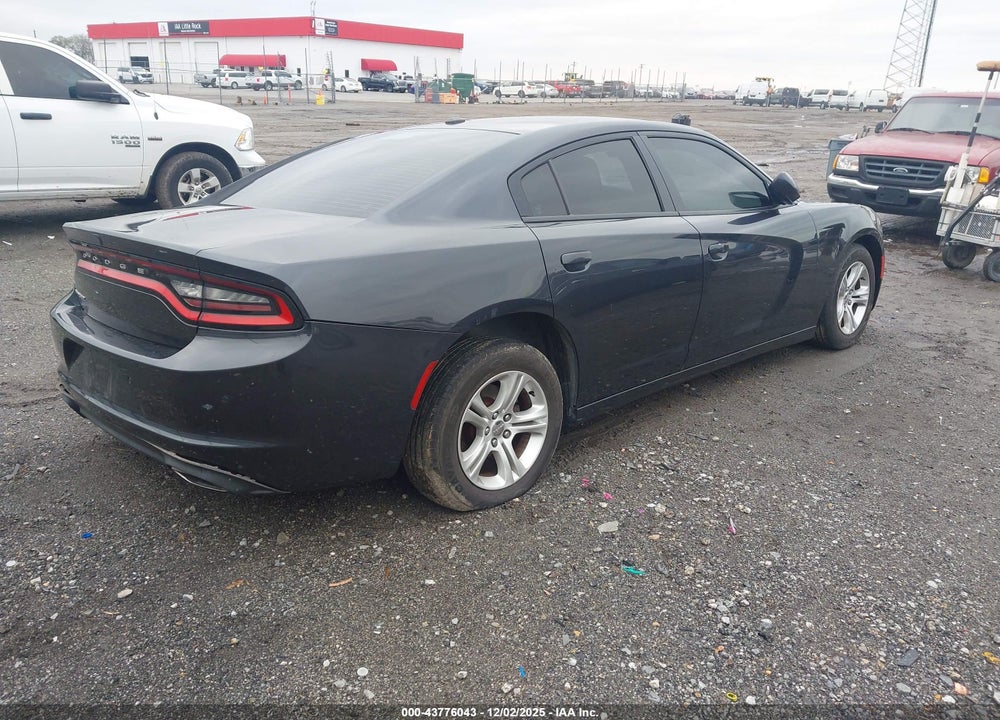 2019 DODGE CHARGER SXT RWD VIN: 2C3CDXBG5KH658128