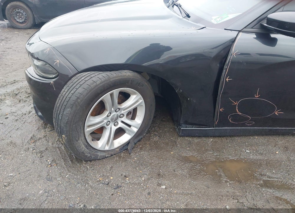 2019 DODGE CHARGER SXT RWD VIN: 2C3CDXBG5KH658128