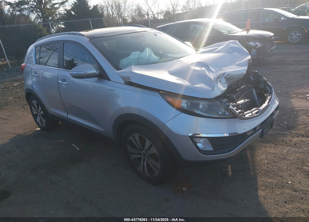 2013 KIA SPORTAGE EX VIN: KNDPCCA22D7484581