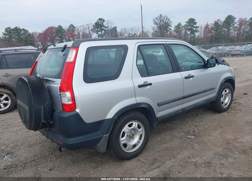 2006 HONDA CR-V LX VIN: SHSRD78596U406527
