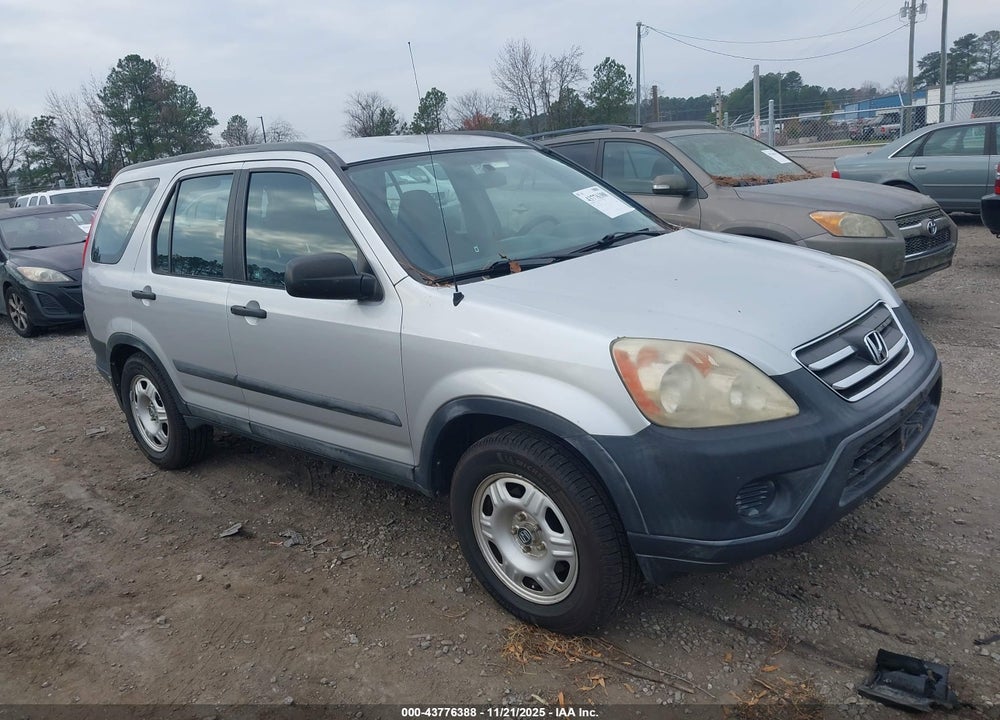 2006 HONDA CR-V LX VIN: SHSRD78596U406527