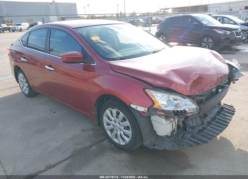 2015 NISSAN SENTRA SV VIN: 3N1AB7AP3FY381637