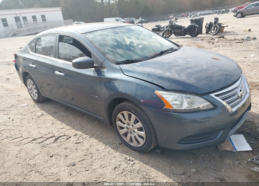 2013 NISSAN SENTRA SV VIN: 1N4AB7APXDN909638