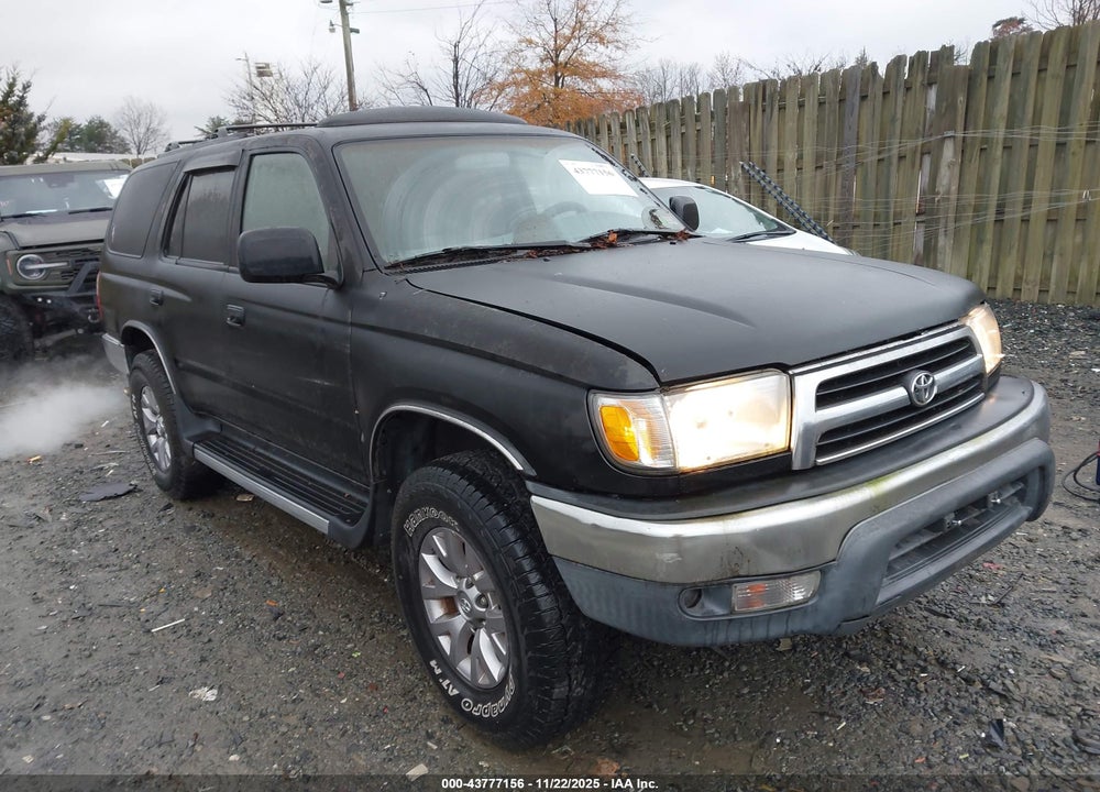 1999 TOYOTA 4RUNNER SR5 V6 VIN: JT3HN86R1X0251701