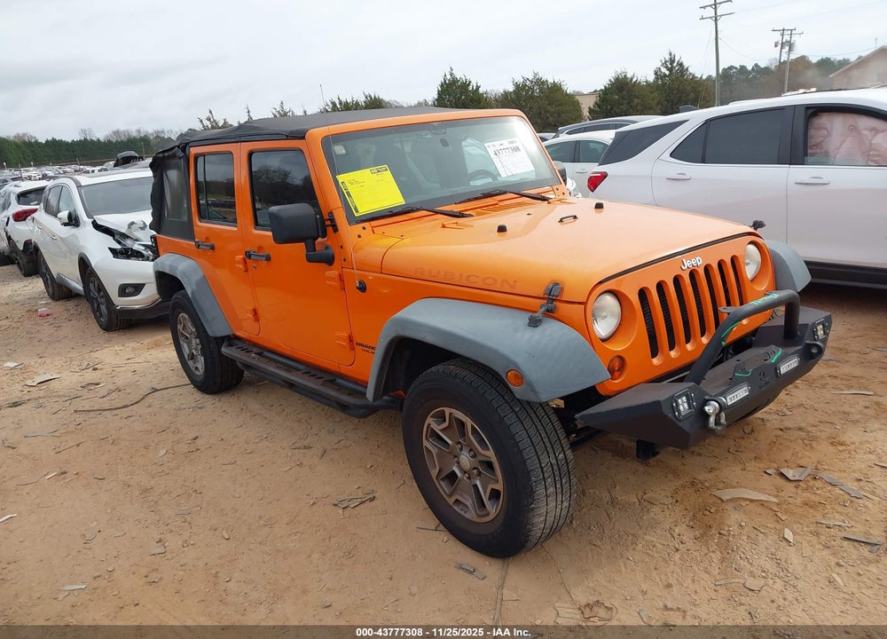 2012 JEEP WRANGLER UNLIMITED RUBICON VIN: 1C4BJWFG0CL152781