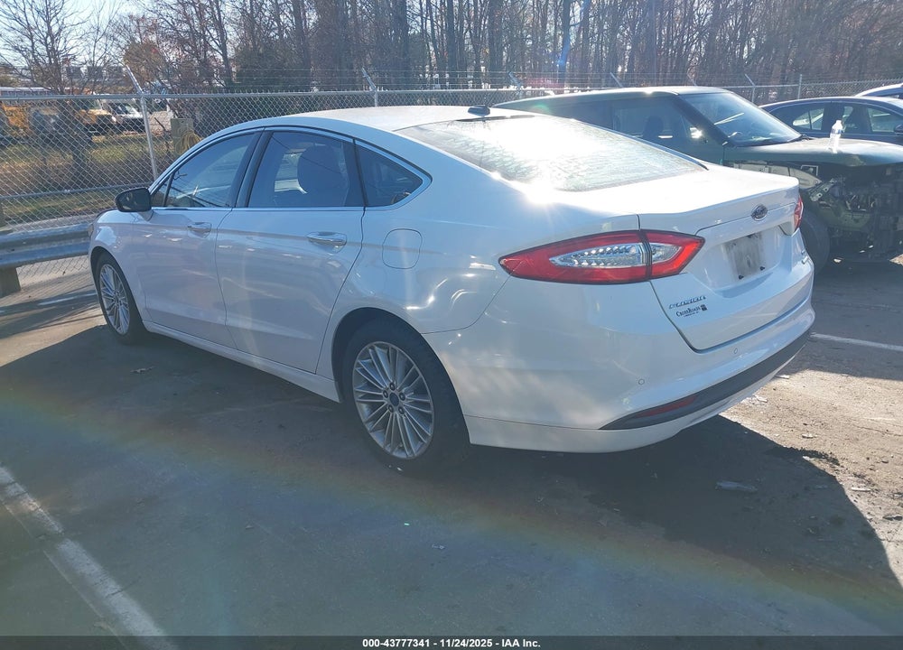 2016 FORD FUSION SE VIN: 3FA6P0HD0GR278572