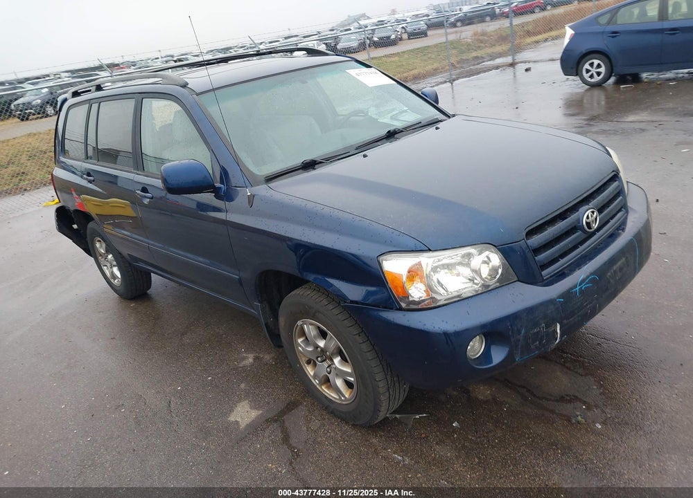 2006 TOYOTA HIGHLANDER V6 VIN: JTEEP21A460160262
