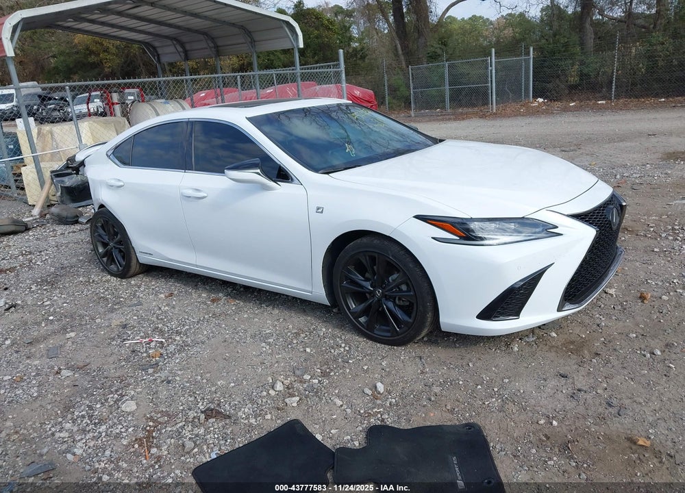2022 LEXUS ES 300H F SPORT VIN: 58AGA1C18NU024671